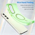 For Samsung Galaxy S23+ 5G MagSafe Frosted Translucent TPU + PC Full Coverage Phone Case(Green) - 3