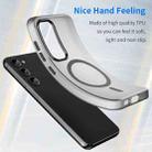 For Samsung Galaxy S23 5G MagSafe Frosted Translucent TPU + PC Full Coverage Phone Case(Black) - 3