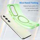 For Samsung Galaxy S23 5G MagSafe Frosted Translucent TPU + PC Full Coverage Phone Case(Green) - 3