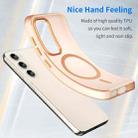 For Samsung Galaxy S23 5G MagSafe Frosted Translucent TPU + PC Full Coverage Phone Case(Orange) - 3