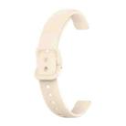 12mm Solid Color Silicone Watch Band(Starlight) - 2