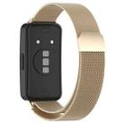 For Huawei Band 9 / 9 NFC Milanese Metal Watch Band(Champagne Color) - 2
