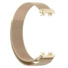For Huawei Band 9 / 9 NFC Milanese Metal Watch Band(Champagne Color) - 3