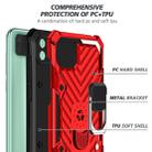 For Huawei Y5p Cool Armor PC + TPU Shockproof Case with 360 Degree Rotation Ring Holder(Red) - 4