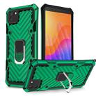 For Huawei Y5p Cool Armor PC + TPU Shockproof Case with 360 Degree Rotation Ring Holder(Dark Green) - 1