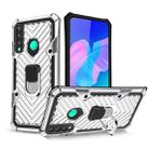 For Huawei Y7p Cool Armor PC + TPU Shockproof Case with 360 Degree Rotation Ring Holder(Silver) - 1