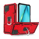 For Huawei P40 lite Cool Armor PC + TPU Shockproof Case with 360 Degree Rotation Ring Holder(Red) - 1