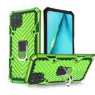 For Huawei P40 lite Cool Armor PC + TPU Shockproof Case with 360 Degree Rotation Ring Holder(Green) - 1