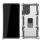 For Samsung Galaxy Note20 Cool Armor PC + TPU Shockproof Case with 360 Degree Rotation Ring Holder(Silver) - 2