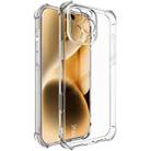 For iPhone 16 Pro Max imak Shockproof Airbag TPU Phone Case(Transparent) - 1