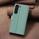 For Samsung Galaxy S23 5G Color Matching RFID Anti-theft Leather Phone Case(Green) - 3