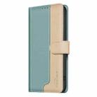 For Samsung Galaxy S25 Ultra 5G Color Matching RFID Anti-theft Leather Phone Case(Green) - 2