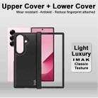 For Samsung Galaxy Z Fold7 5G imak Ruiyi Series Carbon Fiber PU + PC Phone Case - 3