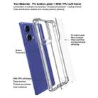 For Motorola Moto G85 5G IMAK Space Shield PC + TPU Airbag Shockproof Phone Case(Transparent) - 3