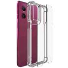 For Motorola Moto G55 5G IMAK Space Shield PC + TPU Airbag Shockproof Phone Case(Transparent) - 1