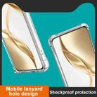 For iPhone 16 IMAK Space Shield PC + TPU Airbag Shockproof Phone Case(Transparent) - 3
