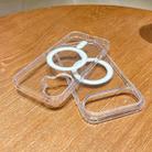For iPhone 17 Air Large Hole Camera MagSafe Magnetic Clear Acrylic TPU Case(Transparent) - 2