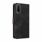 For vivo Y20 / Y20i / Y20s Embossed Rhombus Starry Leather Phone Case(Black) - 2