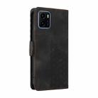 For vivo Y15A 4G Global / Y01 Embossed Rhombus Starry Leather Phone Case(Black) - 3