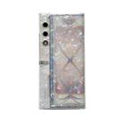 For Honor Magic V Purse Pearlescent Shell Texture Phone Case(Beige) - 1