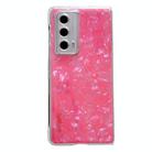 For Honor Magic Vs2 Pearlescent Shell Texture Phone Case(Red) - 1