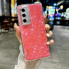 For Honor Magic Vs2 Pearlescent Shell Texture Phone Case(Red) - 2