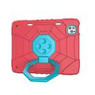 For iPad Pro 11 2022 / 2021 / 2020 Spider Turntable Handle Stress Relief Tablet Case(Red Blue) - 2