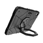 For iPad 10th Gen 10.9 2022 Spider Turntable Handle Stress Relief Tablet Case(Black) - 2