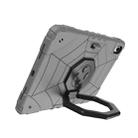 For iPad 2025 / 2022 Spider Turntable Handle Stress Relief Tablet Case(Grey Black) - 2