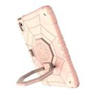 For iPad 10th Gen 10.9 2022 Spider Turntable Handle Stress Relief Tablet Case(Rose Gold) - 3