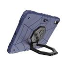 For iPad Air 2022 / 2020 10.9 Spider Turntable Handle Stress Relief Tablet Case(Navy Blue Black) - 2