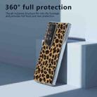 For Honor Magic V2 RSR Porsche Design ABEEL Transparent Frame Leopard Print Phone Case(Gold) - 3