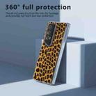 For Honor Magic V2 RSR Porsche Design ABEEL Transparent Frame Leopard Print Phone Case(Leopard) - 3