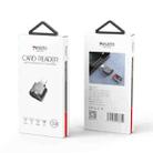 Yesido GS18 8 Pin to TF Card OTG Mini Card Reader(Black) - 4