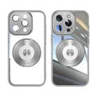 For iPhone 13 Pro 360 Holder Magsafe Acrylic Hybrid TPU Phone Case(Grey) - 2