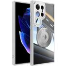 For Samsung Galaxy S24 Ultra 5G 360 Holder Magsafe Acrylic Hybrid TPU Phone Case(Grey) - 1
