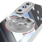 For Sony Xperia 1 VI 360 Holder Magsafe Acrylic Hybrid TPU Phone Case(Grey) - 3