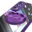 For Sony Xperia 1 VI 360 Holder Magsafe Acrylic Hybrid TPU Phone Case(Purple) - 3