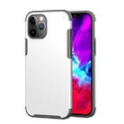 For iPhone 12 Pro Max Solid Color Four-corner Shockproof TPU + PC Protective Case(White) - 1