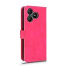 For Wiko T20 Skin Feel Magnetic Flip Leather Phone Case(Rose Red) - 3