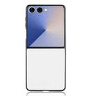 For Samsung Galaxy Z Flip7 5G PU Leather PC Phone Case(White) - 3