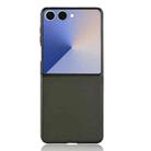 For Samsung Galaxy Z Flip7 5G PU Leather PC Phone Case(Green) - 3