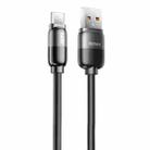 REMAX RC-C038 Capsule 1.2m 66W USB to Type-C PVC Fast Charging Cable(Black) - 2