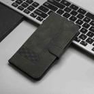 For Xiaomi Poco F6 / Redmi Turbo 3 Cubic Skin Feel Flip Leather Phone Case(Black) - 2