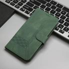 For Redmi Note 14 Pro+ 5G Cubic Skin Feel Flip Leather Phone Case(Green) - 2