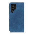 For Samsung Galaxy S25 Ultra 5G KHAZNEH Retro Texture Horizontal Flip Leather Phone Case(Blue) - 3