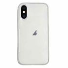 For iPhone XS / X Transparent Blade TPU Phone Case - 1