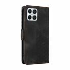 For Honor Play6T Pro Embossed Rhombus Starry Leather Phone Case(Black) - 3