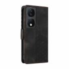 For Honor Play 50 Plus Embossed Rhombus Starry Leather Phone Case(Black) - 3