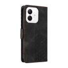 For Honor X60i Embossed Rhombus Starry Leather Phone Case(Black) - 3